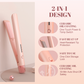 2-in-1 Curling Iron & Straightener