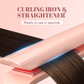 2-in-1 Curling Iron & Straightener