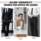 Men's Classic Fit Lightweight Casual Stretch Suit Pants
