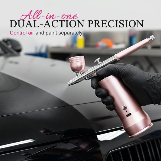 📢📢60%  OFF !! ⏰ Cordless Airbrush Kit with Compressor