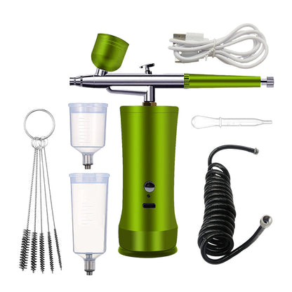 📢📢60%  OFF !! ⏰ Cordless Airbrush Kit with Compressor
