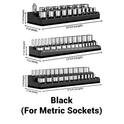📢📢50%  OFF !! ⏰Precision Magnetic Socket Holder 3-Piece Set