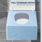 🏆Flash Sale⚡50K+ SOLD! Almost Gone-💥Disposable Waterproof Toilet Seat Covers Pack – Hygienic, Comfortable & Perfect for Travel & Public Restrooms 🧳