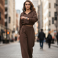 ⏳Time-Limited Special⏰Women's Crop Hoodie & Wide-Leg Pants Set