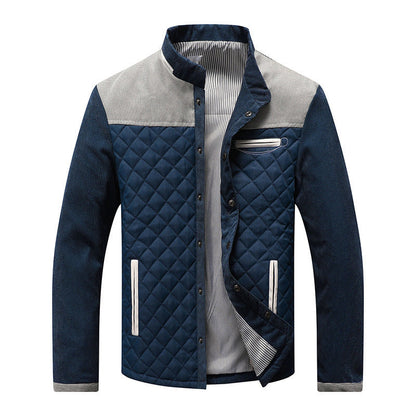 🎁2026 New Arrivals 50% OFF💥Men's Quilted Stand Collar Jacket