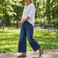 💎 50% OFF! 💎 Women's High-Rise Wide-Leg Jeans – Tummy Control, Elongating Fit & Premium Denim in 4 Versatile Washes
