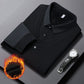 💎 50% OFF! 💎 Men's Lapel Faux Two-Piece Knitted Shirt – Smart Illusion, All-in-One Style & Premium Comfort 👔🧶