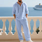 👕 Men's Hooded Casual Loose Top & Pants Set – Ultimate Comfort & Relaxed Style