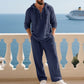 👕 Men's Hooded Casual Loose Top & Pants Set – Ultimate Comfort & Relaxed Style