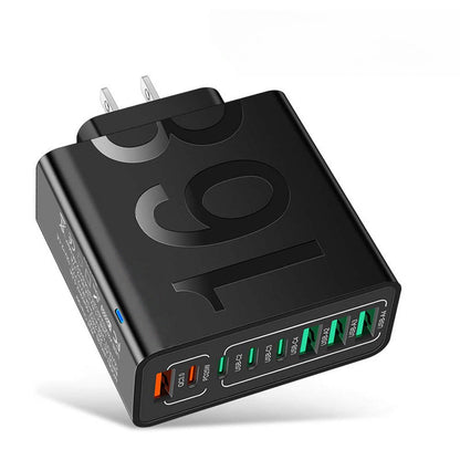 💎 50% OFF! 💎 Multi-Port 150W Fast Charging Hub – 8 USB Ports, Smart Chip Protection & Universal Plug Options 🔌