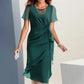 📢📢60% OFF!!⏰Elegant Fashion Solid Color Dress