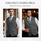👔Spring Sale 50% Off!⌚Men's Classic Herringbone Tweed Suit Vest
