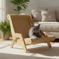 ⏳🔥LIMITED-TIME 50% OFF! ⏰🎉 2026 Sale — Over 15,000 Sold!🐱 2‑in‑1 Sisal Cat Scratching Lounger‑Wood Frame Curved Cat Rest Bed 🛋️