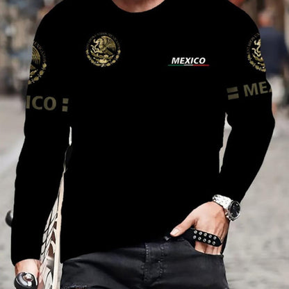📢📢40% OFF !!!⏰Men's Crew Neck Long Sleeve T-Shirt