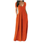 💃Summer Sale 50% OFF⏳Women's Round Neck Short Sleeve Casual Soft Fabric Long Dress