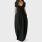 💃Summer Sale 50% OFF⏳Women's Round Neck Short Sleeve Casual Soft Fabric Long Dress