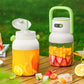 🍹 Multifunctional 1L Large Capacity Cordless Rechargeable Blender | 2-in-1 Juicer & Drinking Cup | One-Touch | USB Charging | Easy Clean | Food-Grade Safe