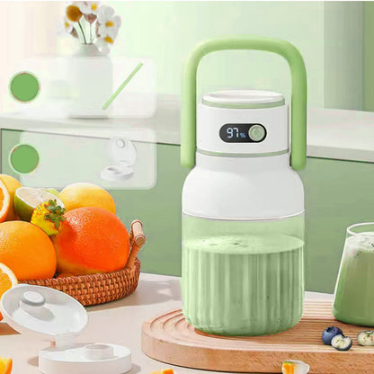 🍹 Multifunctional 1L Large Capacity Cordless Rechargeable Blender | 2-in-1 Juicer & Drinking Cup | One-Touch | USB Charging | Easy Clean | Food-Grade Safe