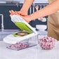 💎 -50% on Multi-Functional Vegetable Slicer Set！💎 7 Interchangeable Blades, Dishwasher Safe & Food-Grade Stainless Steel for Quick Meal Prep✨