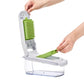 💎 -50% on Multi-Functional Vegetable Slicer Set！💎 7 Interchangeable Blades, Dishwasher Safe & Food-Grade Stainless Steel for Quick Meal Prep✨