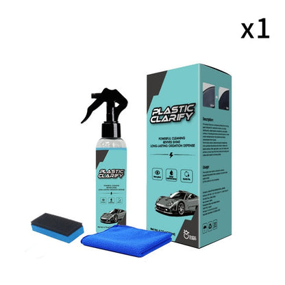 Multipurpose Efficient Car Restorer Spray, Quick Polish for Color Restoration & Protection on Car Panels, Tires & Dashboards