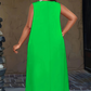 👗 50% OFF NOW! Sleeveless maxi dress with pockets – U-neck, breathable & versatile – perfect for warm days, the beach and everyday life ☀️✨