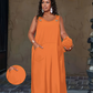 👗 50% OFF NOW! Sleeveless maxi dress with pockets – U-neck, breathable & versatile – perfect for warm days, the beach and everyday life ☀️✨