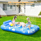 🥳2026 HOT SALE🥳💞50K+ SOLD!😎💦 50% OFF! Inflatable Tanning Pool Lounger – Smart spray cools you automatically. Detachable pillow, cup holders & safety handles. Holds 2 adults (350lb). Perfect for garden or beach! 🏖️🌞