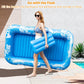 🥳2026 HOT SALE🥳💞50K+ SOLD!😎💦 50% OFF! Inflatable Tanning Pool Lounger – Smart spray cools you automatically. Detachable pillow, cup holders & safety handles. Holds 2 adults (350lb). Perfect for garden or beach! 🏖️🌞