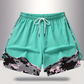 💎 -50% ON 2-IN-1 ATHLETIC SHORTS! 💎 Breathable Fabric, Camo Liner & Pockets for Women🏃‍♀️✨