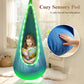 📢📢50% OFF !! ⏰Light-Up Pod Swing Chair for Kids – Remote Control, Durable & Cozy Private Hideaway 🪑