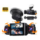 🚗 HOT SALE! ⚡3-Channel 1080P Dash Cam with Rotatable Lenses - 24hr All-Weather Monitoring, Clear Night Vision, Wide Angle, Loop Recording & Easy Install 📹