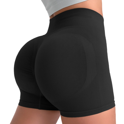 Seamless Peach Hip Fitness Shorts
