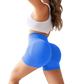 Seamless Peach Hip Fitness Shorts
