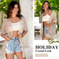 💥FREE SHIPPING🧶 LIMITED-TIME 50% OFF! ✨ Women's Hollow-Out Knit Cardigan – Lightweight, Breathable, Boho-Chic 🌸