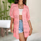 💥FREE SHIPPING🧶 LIMITED-TIME 50% OFF! ✨ Women's Hollow-Out Knit Cardigan – Lightweight, Breathable, Boho-Chic 🌸