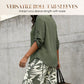 ❣️Summer Cool Deal: 49% OFF!🔥Women's V-Neck Blouse & Printed Wide-Leg Pants Set