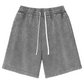 👖 Men's Vintage Washed Cotton Blend Shorts | Relaxed Wide-Leg Fit | Elastic Drawstring Waist | S-3XL | 5 Colors