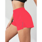 Women's 2-in-1 Sport Shorts 🏃‍♀️ | Quick-Dry High-Waist Athletic Shorts | Side Slit Design 💪 S-2XL 8 Colors