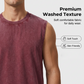 👕Vintage Wash Sleeveless Tank Top – Soft Cotton Feel & Relaxed Summer Fit✨