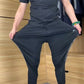🔥While Supplies Last 50% OFF!🎉 Men's Casual Sports Short Sleeve Long Pants Two-Piece Set