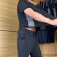 🔥While Supplies Last 50% OFF!🎉 Men's Casual Sports Short Sleeve Long Pants Two-Piece Set
