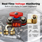 Rotary Battery Disconnect Switch with Voltmeter