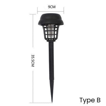 🚫🦟Solar Mosquito Zapper Lamp Stake
