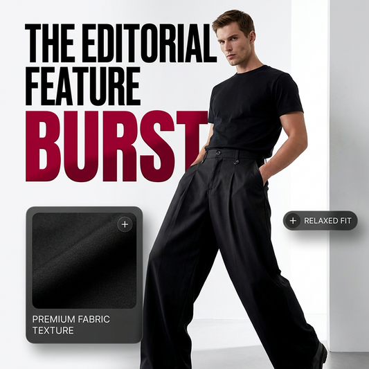 👖 50% OFF NOW!✨ Men's Classic Wide-Leg Suit Pants – Wrinkle-Resistant & Tailored Fit