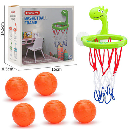 Kids Bathroom Basketball Hoop with Suction Cups