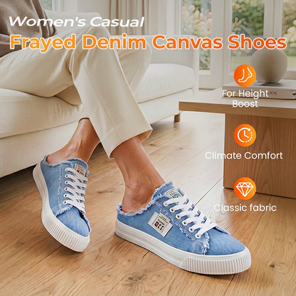 ⏳Limited-time 50% off⏰Women's Denim Mule Sneakers👟