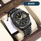 ⌚ LIMITED-TIME 50% OFF! ✨ Men's Business Wrist Watch – Quartz, Stainless Steel, 8 Colors 🤵