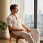 👔 LIMITED-TIME 50% OFF! ✨ Men's Ribbed Set – Shirt & Pants, 2 Colors, S-2XL 🌴