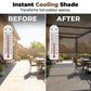 UV-Blocking HDPE Shade Net with Grommets